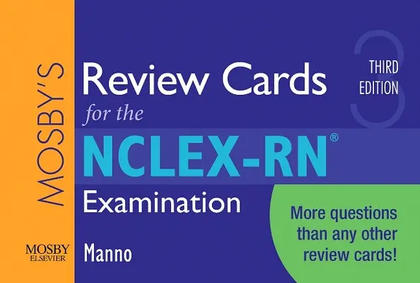 Schede di ripasso per l'esame Nclex-Rn(r) di Mosby - Mosby's Review Cards for the Nclex-Rn(r) Examination