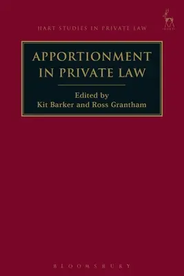 La ripartizione nel diritto privato - Apportionment in Private Law