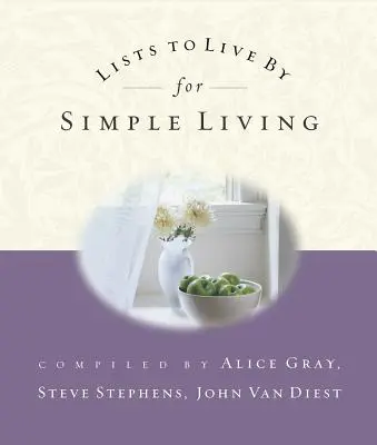 Elenchi da seguire per una vita semplice - Lists to Live by for Simple Living