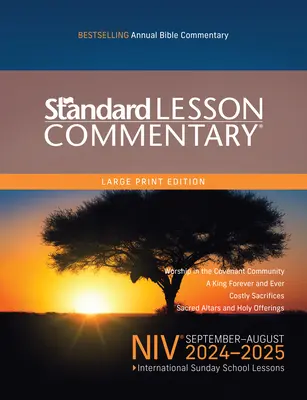 Commentario alle lezioni standard(r) Niv(r) Edizione a stampa grande 2024-2025 - Niv(r) Standard Lesson Commentary(r) Large Print Edition 2024-2025