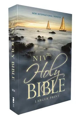 Niv, Sacra Bibbia, stampa ingrandita, edizione economica, brossura, blu, stampa comfort - Niv, Holy Bible, Larger Print, Economy Edition, Paperback, Blue, Comfort Print