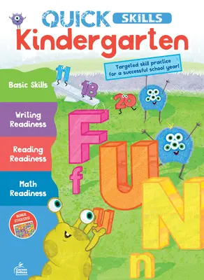 Libro di lavoro per la scuola materna Quick Skills - Quick Skills Kindergarten Workbook
