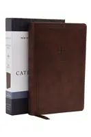 Nrsv, Bibbia cattolica, edizione regalo, pelle morbida, marrone, stampa comfort: Bibbia Sacra - Nrsv, Catholic Bible, Gift Edition, Leathersoft, Brown, Comfort Print: Holy Bible