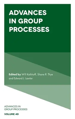 Progressi nei processi di gruppo - Advances in Group Processes