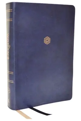 Kjv, la Bibbia per lo studio della donna, edizione in pelle blu, a caratteri rossi, a colori, stampa comfort (indicizzata con i pollici): Ricevere la verità di Dio per l'equilibrio e la speranza - Kjv, the Woman's Study Bible, Blue Leathersoft, Red Letter, Full-Color Edition, Comfort Print (Thumb Indexed): Receiving God's Truth for Balance, Hope
