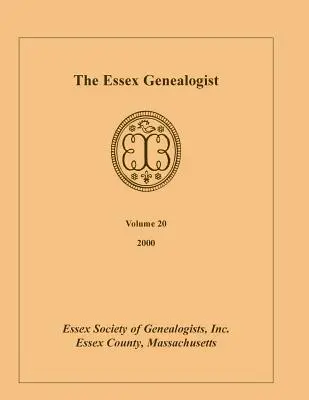 Il Genealogista dell'Essex, Vol. 20, 2000 - The Essex Genealogist, Vol. 20, 2000