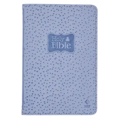 NLT Nuovo Testamento con Salmi Keepsake Sacra Bibbia per bambini, New Living Translation, Blu - NLT New Testament with Psalms Keepsake Holy Bible for Baby Boys, New Living Translation, Blue
