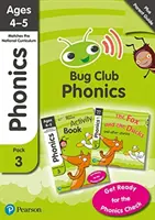 Bug Club Phonics Learn at Home Pack 3, Set di fonetica 7-9 per le età 4-5 anni - Bug Club Phonics Learn at Home Pack 3, Phonics Sets 7-9 for ages 4-5