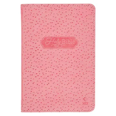 NLT Nuovo Testamento con Salmi Keepsake Holy Bible per bambine, New Living Translation, Rosa - NLT New Testament with Psalms Keepsake Holy Bible for Baby Girls, New Living Translation, Pink
